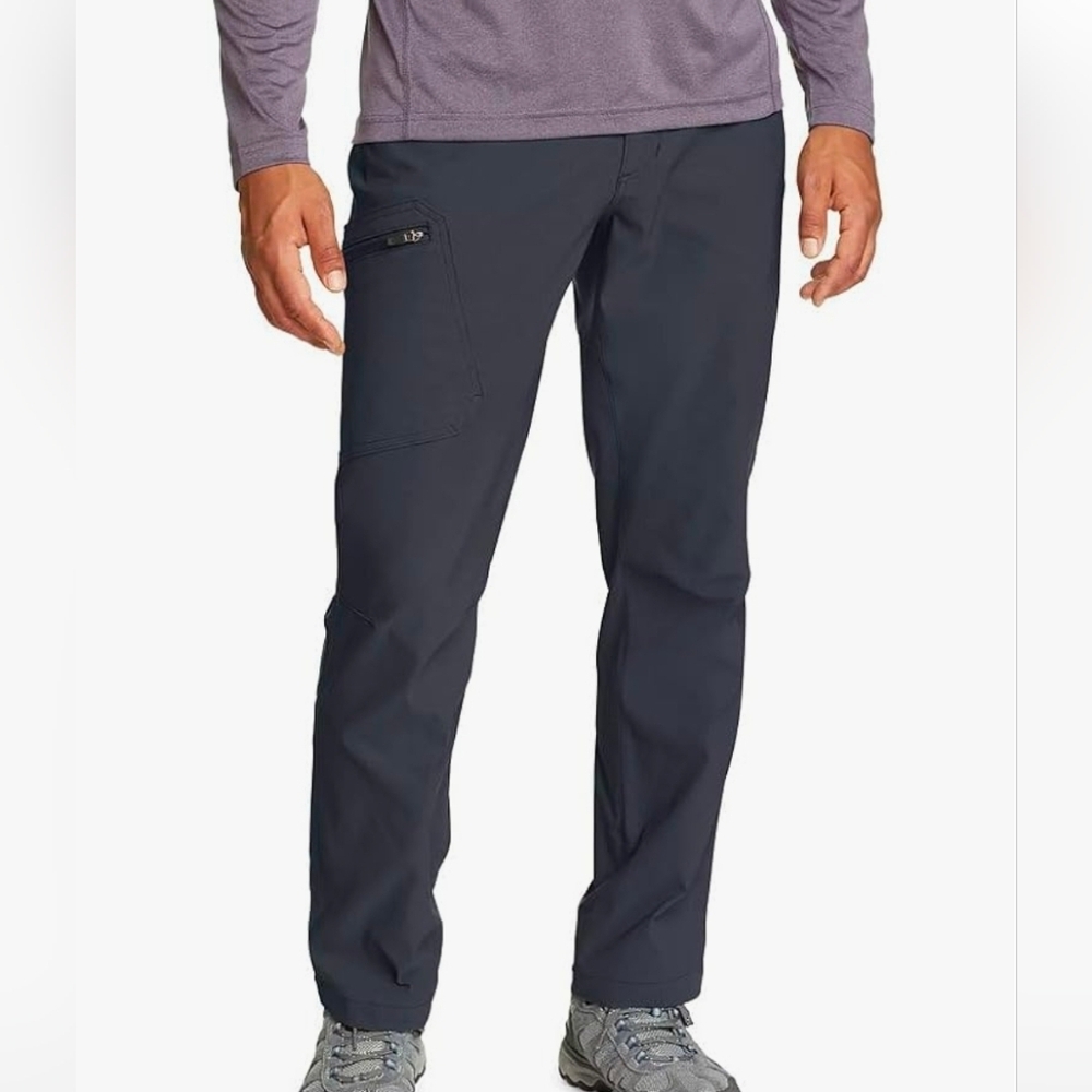 Men's Eddie Bauer Ranier Pant Navy NWT 34X30
